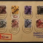 Sowj. Zone, MiNr. 166-181 ohne 179, Bezirk 27, Brief