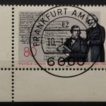Deutschland (BRD), MiNr. 1236, Ecke links unten, EST
