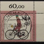 Deutschland (BRD), MiNr. 1244, Ecke rechts oben, gestempelt