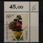 Deutschland (BRD), MiNr. 1203, Ecke rechts oben, gestempelt
