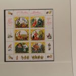 DDR 1980-1984 postfrische komplette Sammlung auf Lindner T Vordruckblättern