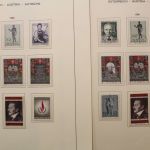 Österreich 1960-1999 gute Sammlung auf Vordruckblättern