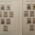 Österreich 1960-1999 gute Sammlung auf Vordruckblättern