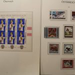 Österreich 1960-1999 gute Sammlung auf Vordruckblättern