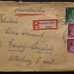 Strasburg (Westpreussen), Not - R - Aufkleber, 21.12.44
