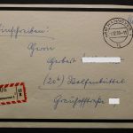 Deutschland (BRD), Block 2 auf R-Brief ab Hannover