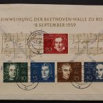 Deutschland (BRD), Block 2 auf R-Brief ab Hannover