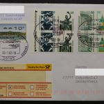 Deutschland (BRD), MiNr. 1531-1534 auf R-Brief vom 30.1.02