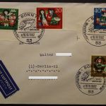 Deutschland (BRD), MiNr. 388, Ecke links unten, Satzbrief