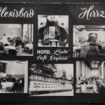 Alexisbad / Harz, Hotel "Linde", Cafe "Exquisit", Innenansichten