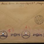 Norwegen, MiNr. 233, 274-275 auf R-Brief in die Schweiz, deutsche Zensur