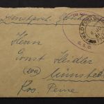 Eisenbahn Dienstpost der britischen Armee, 1951