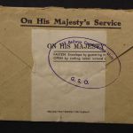 Eisenbahn Dienstpost der britischen Armee, 1951