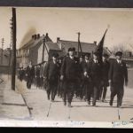 Rotary in den 1930er Jahren, 3 AK´s, Aufmarsch - Musikergruppe