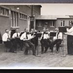 Rotary in den 1930er Jahren, 3 AK´s, Aufmarsch - Musikergruppe
