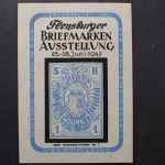 Flensburger Briefmarken-Ausstellung, 1947, Sonderkarte