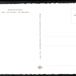 Hannover, Cafe am Kröpcke mit Opernhaus