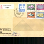 Schweiz, MiNr. 731-735, FDC