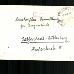 Stadtroda, Thüringen, Gebühr bezahlt, guter Bedarfsbeleg