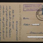 Hohendorf-Bärendorf über Adorf (Vogtland), Landpoststempel