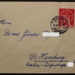 Berlin, MiNr. 69 auf Brief ab Berlin nach Hamburg
