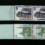 Deutschland (BRD), MiNr. 1406-1407 RE 5 + 4 Lf, gestempelt