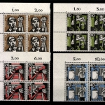 Deutschland (BRD), MiNr. 270-273, VB, Eckränder links oben, postfrisch