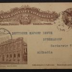 Uruguay, Ganzsache Hotel Alteno nach Deutschland, 1908