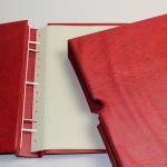 Leuchtturm, 1 roter Drehstabbinder DP-Perfect mit Kassette