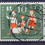 Deutschland (BRD), MiNr. 250 PLF II, gestempelt