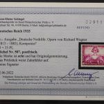 Deutsches Reich, MiNr. 507 A, postfrisch, BPP Fotobefund