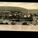 Hameln a. d. Weser, Blick auf den Klütberg