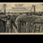 100 Mark Belohnung, preussischer Landwehrmann