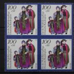 Deutschland (BRD), MiNr. 1759 PLF I, Viererblock, postfrisch