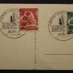 Berlin, MiNr. 80-81 auf Karte der Industrie Messe, Sonderstempel