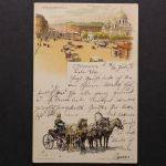 Petersburg, Russland, Newski Prospekt, Pferdekutsche