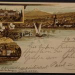 Evian-les-Bains, Frankreich, Teilansicht, Hotel, Casino und Theater