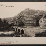 Altenahr, bunte Kuh, Brücke, Reliefkarte