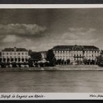Engers Stadtteil v. Neuwied am Rhein, Blick zum Schloß