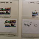 Olympische Spiele 1980 Lake Placid, Sammlung im Lindner T Vordruckalbum (2)