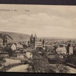 Andernach, am Rhein, Totalansicht, Kirche
