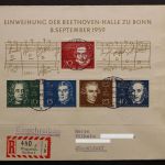 Deutschland, Block 2, R-Brief ab Wuppertal, 1961