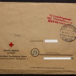 Rotes Kreuz, Gebührenfreier Brief vom 3.6.49