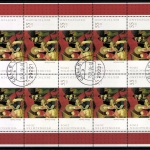 Deutschland (BRD), MiNr. 2569-2570, 10er Bogen, gestempelt