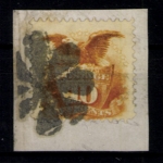 USA, MiNr. 30, Briefstück