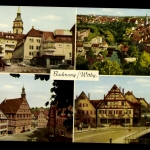 Backnang/Wttbg., 4 Ortsansichten