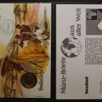 Swasiland, Numisbrief, 19.9.1989