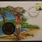 Nevis, Numisbrief 6.6.1985