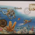 Cayman Inseln, Numisbrief, 19.3.90