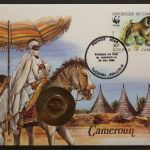 Kamerun, Numisbrief, 25.5.1988